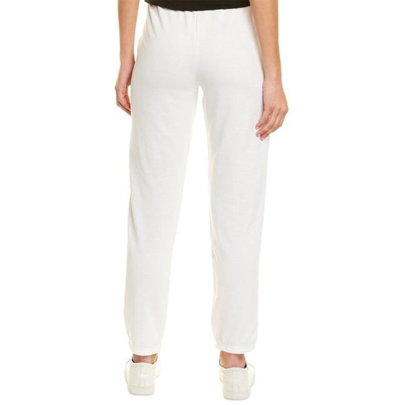 H Halston Studio Drawstring Jogger Pant in Chalk - Picture 2 of 2
